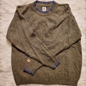 Vintage Columbia Sweater - 100% Shetland wool - L